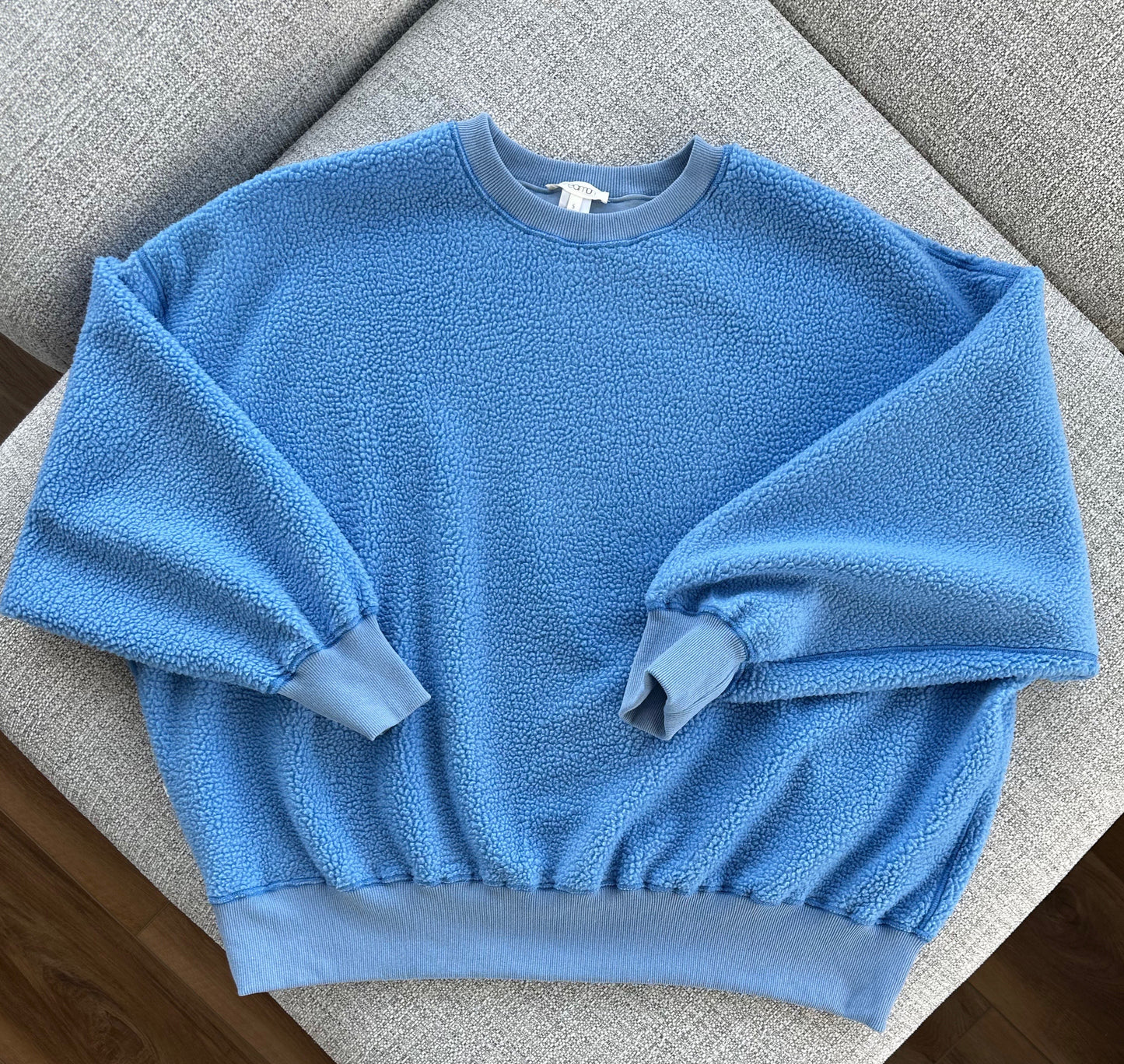 The Stone Wash Reversible Sweatshirt