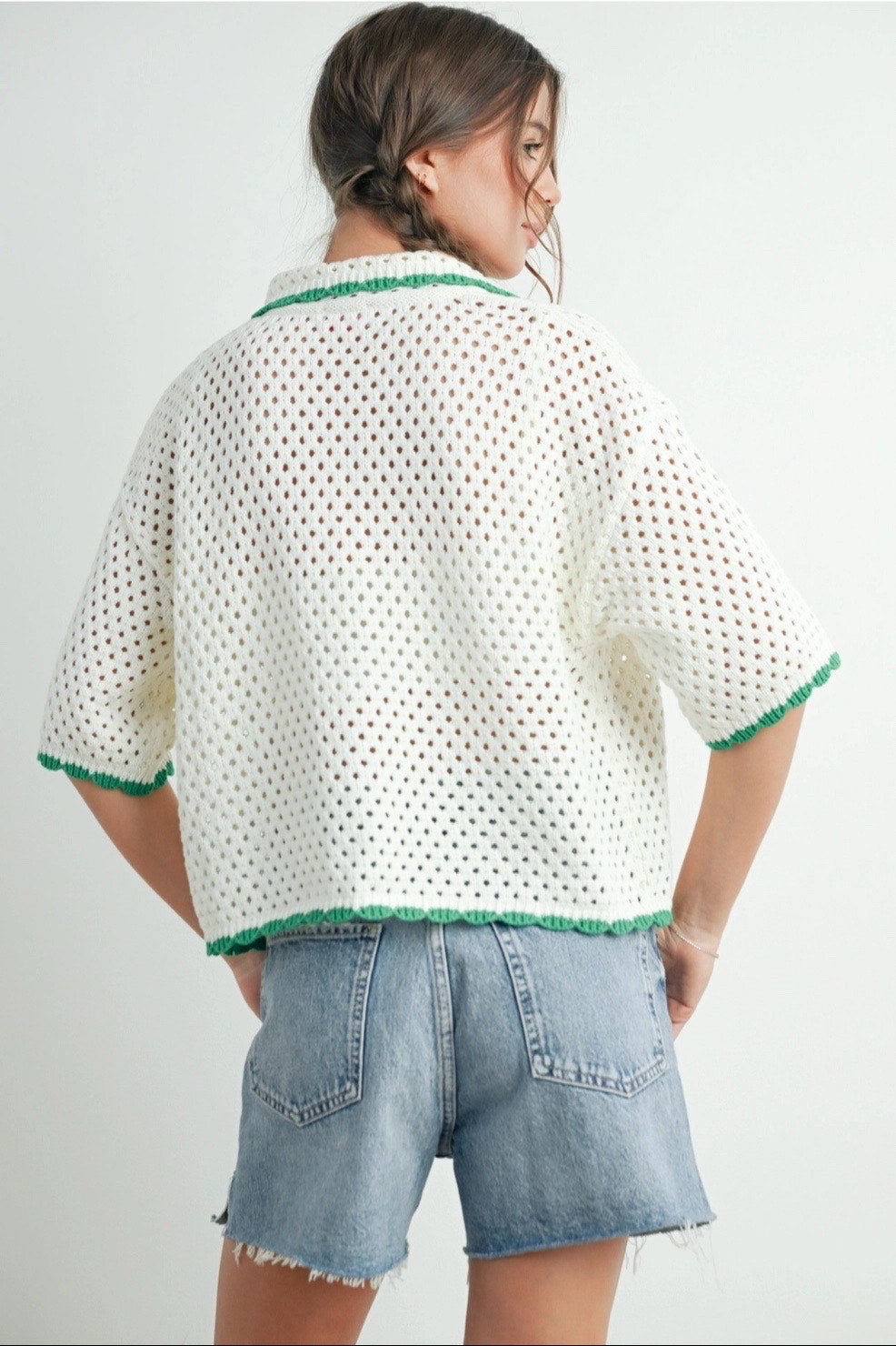 Brooklyn Crochet Sweater