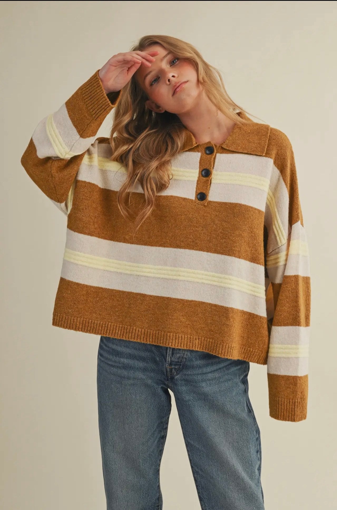 Amber Fields Rugby Sweater