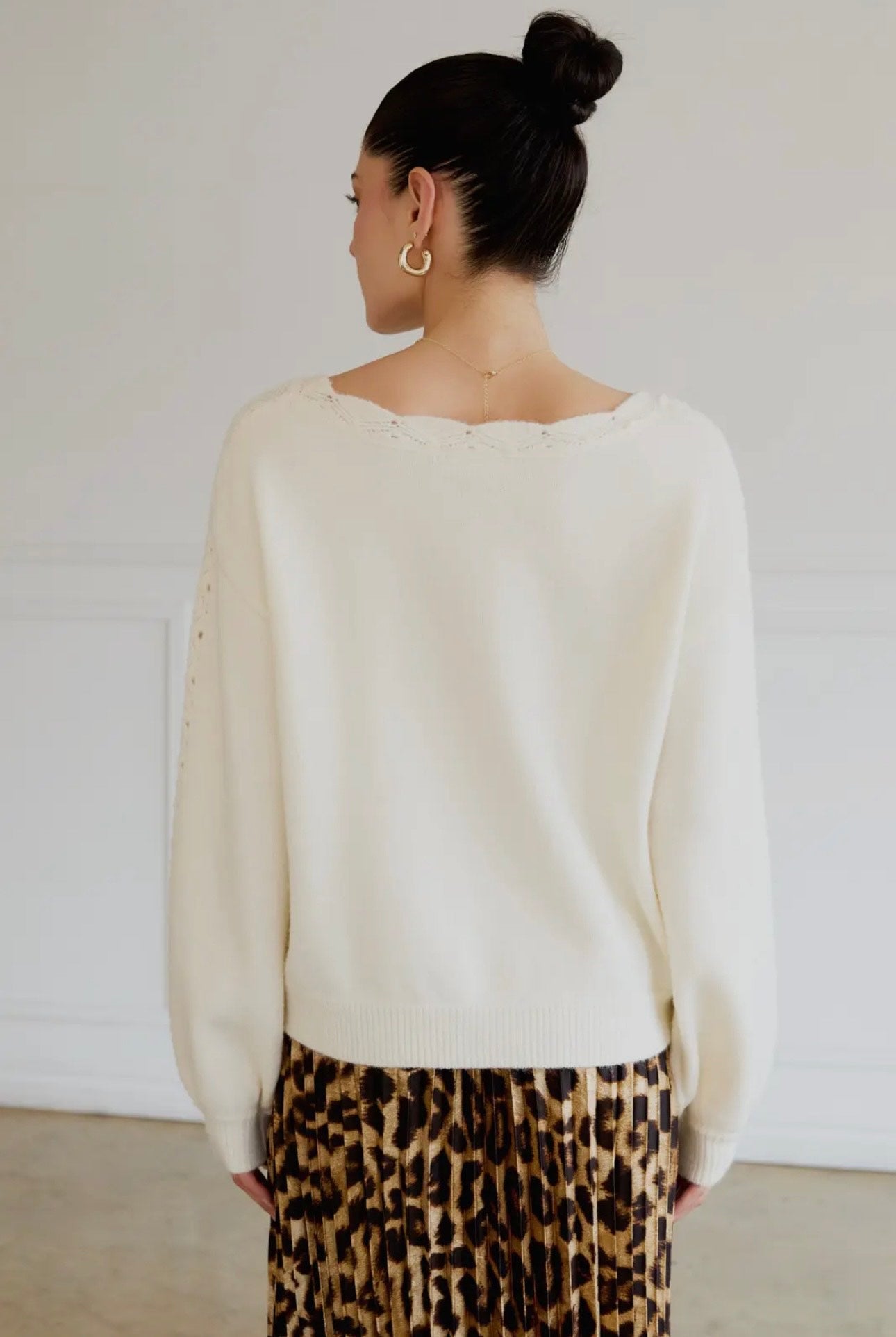 Noelle Boat Neck Sweater