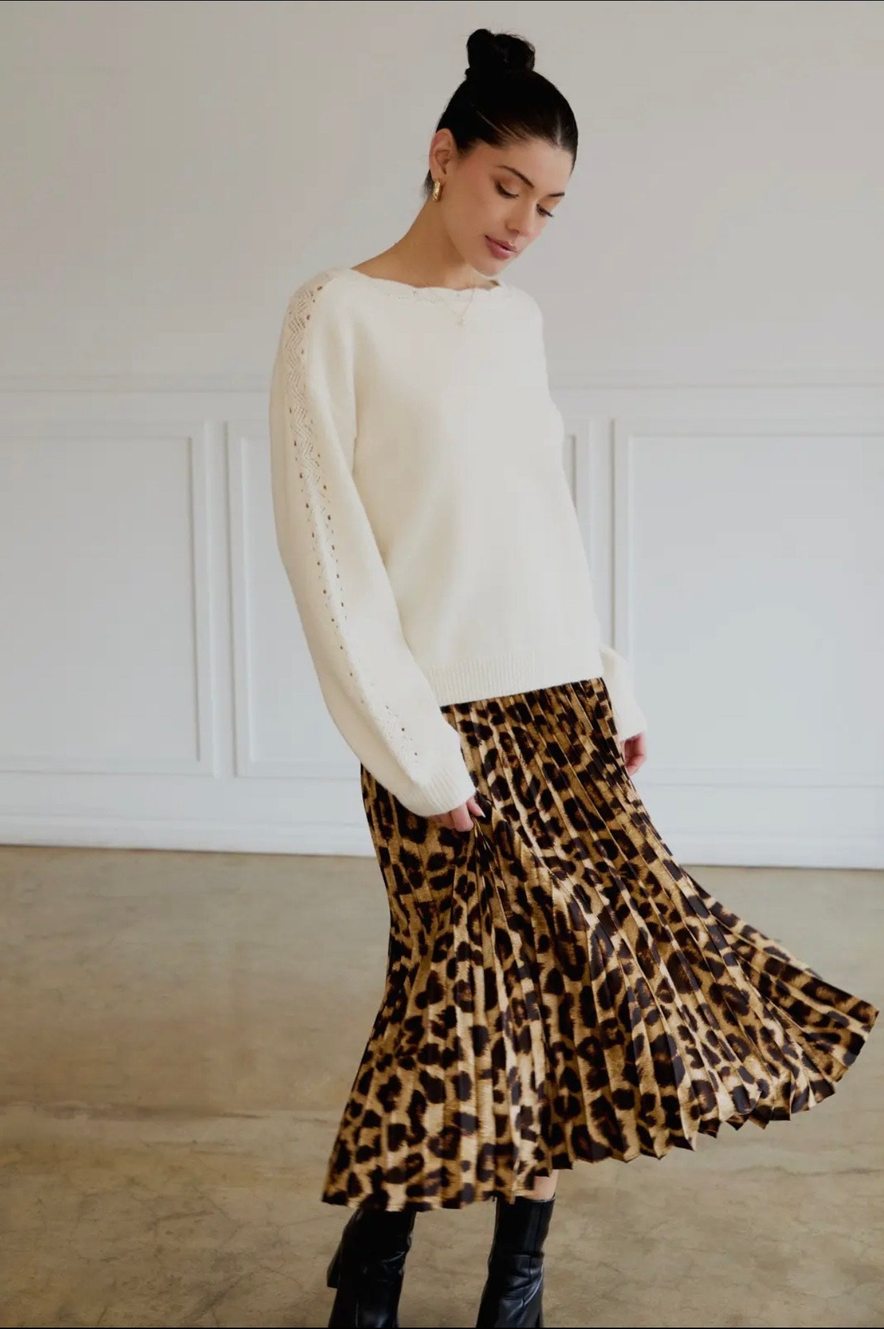 Noelle Boat Neck Sweater