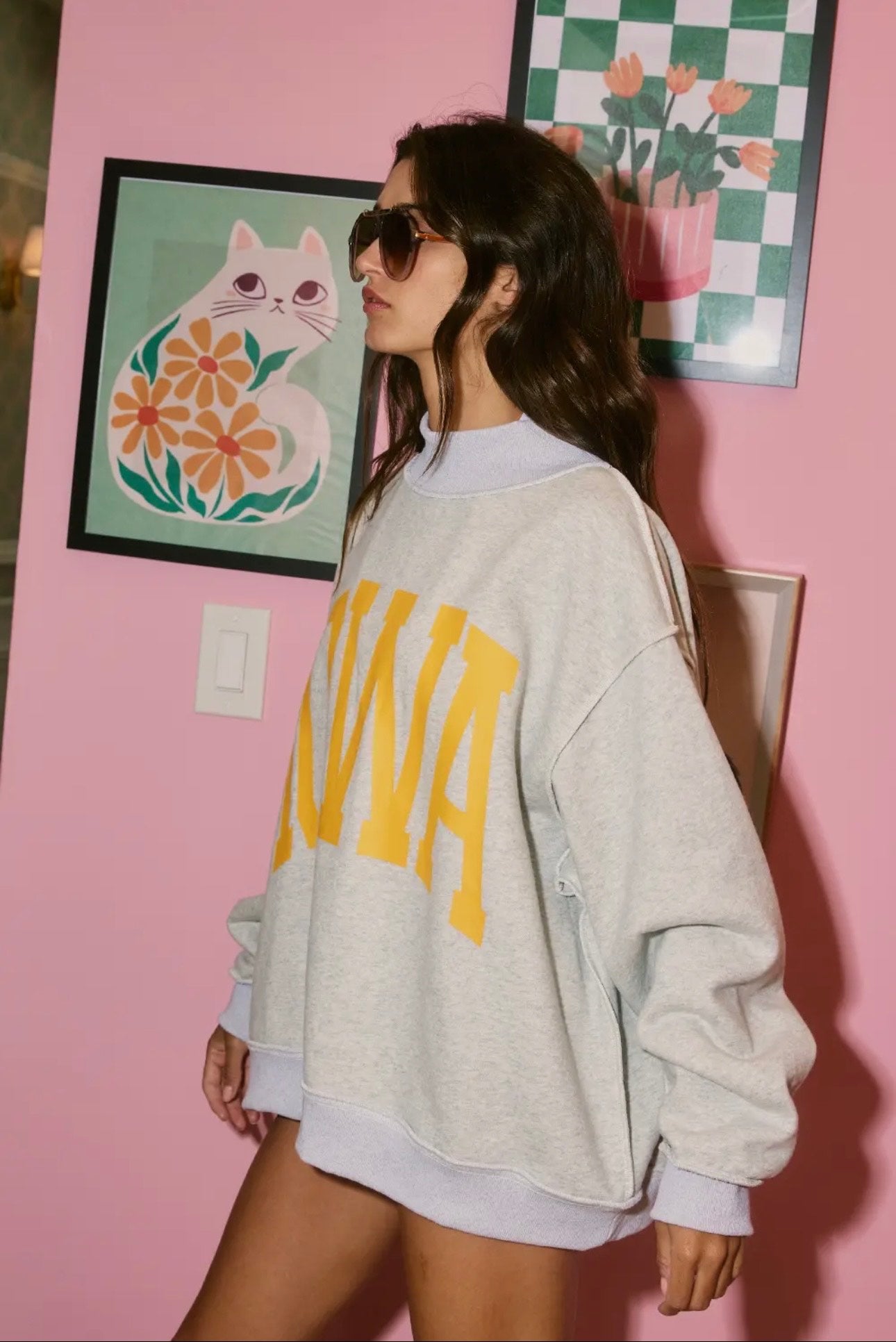 IOWA Reversible Mock Neck Sweatshirt