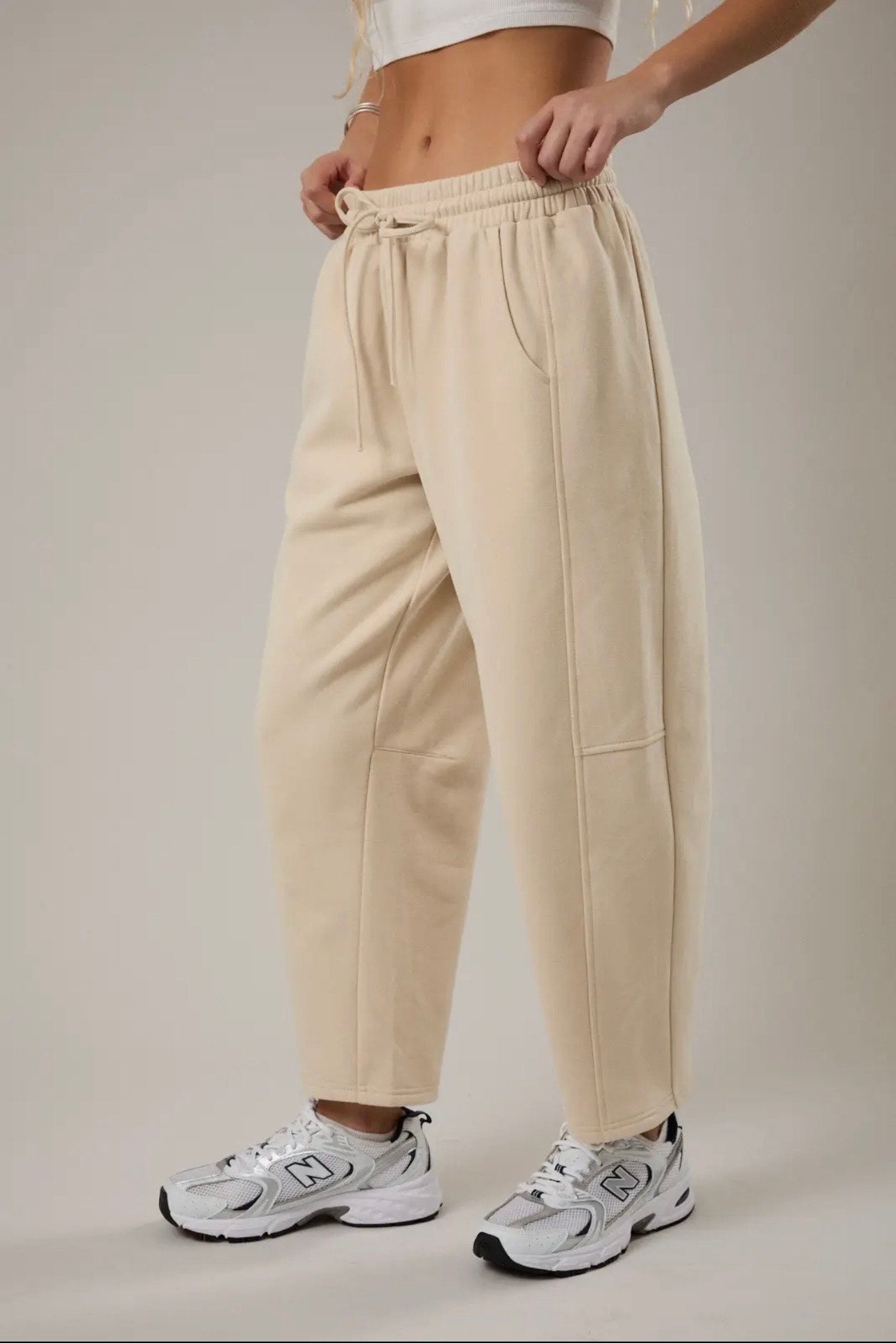 Sandstone Barrel Sweatpant Jogger