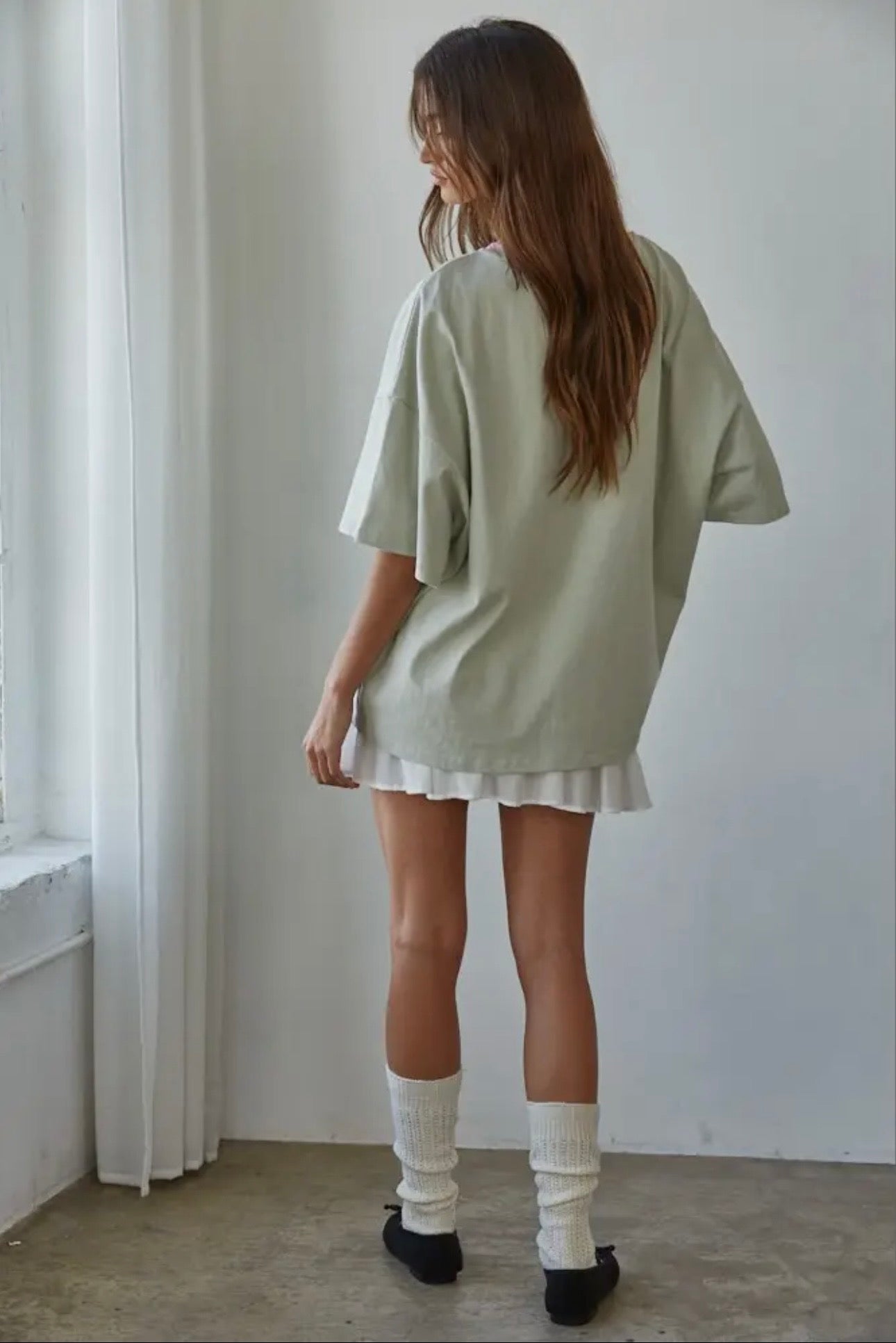 Marlowe - Dusty Sage Cotton Tee