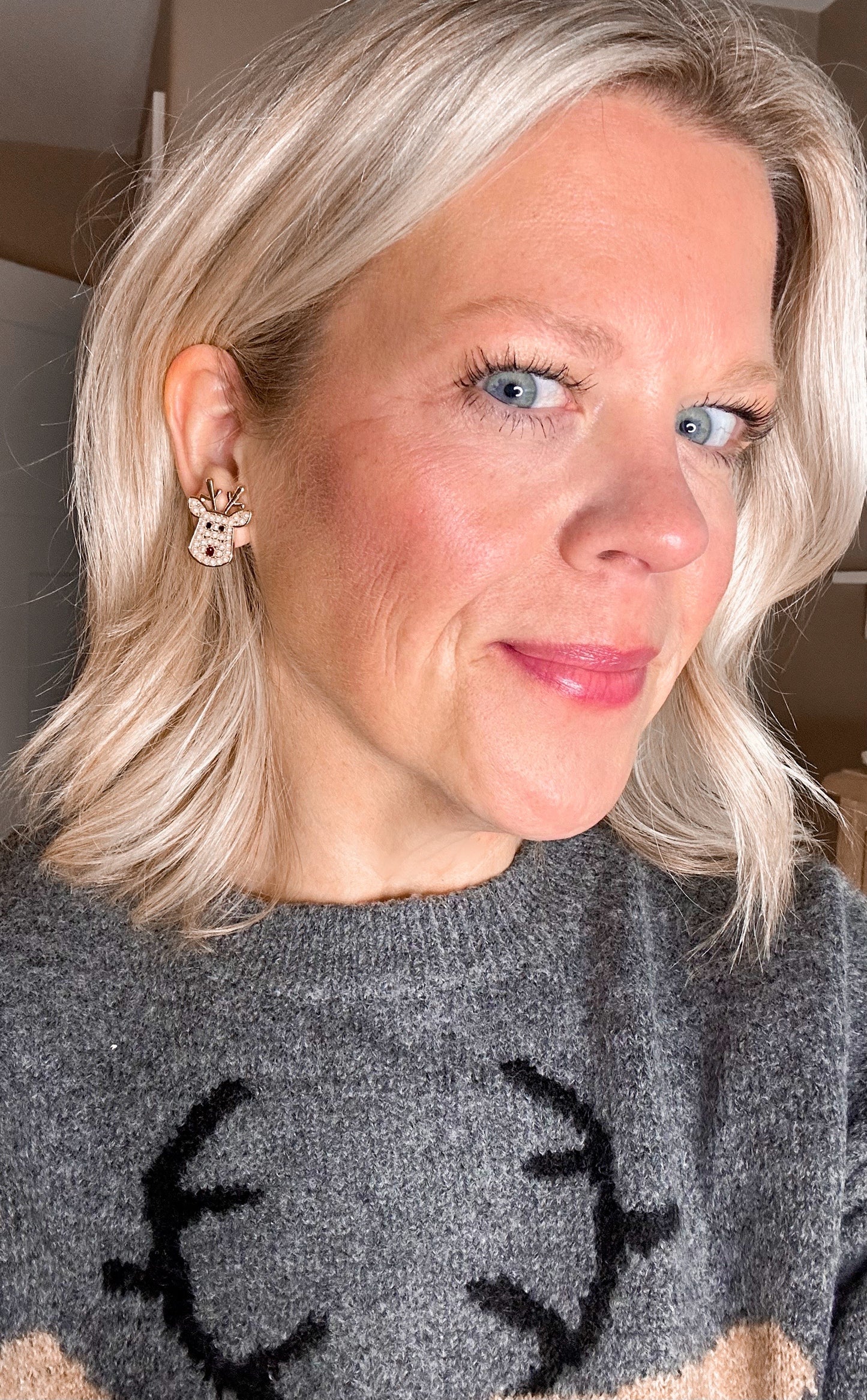 Rudolph Stud Earrings