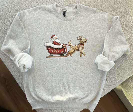 A Doodle Christmas Sweatshirt