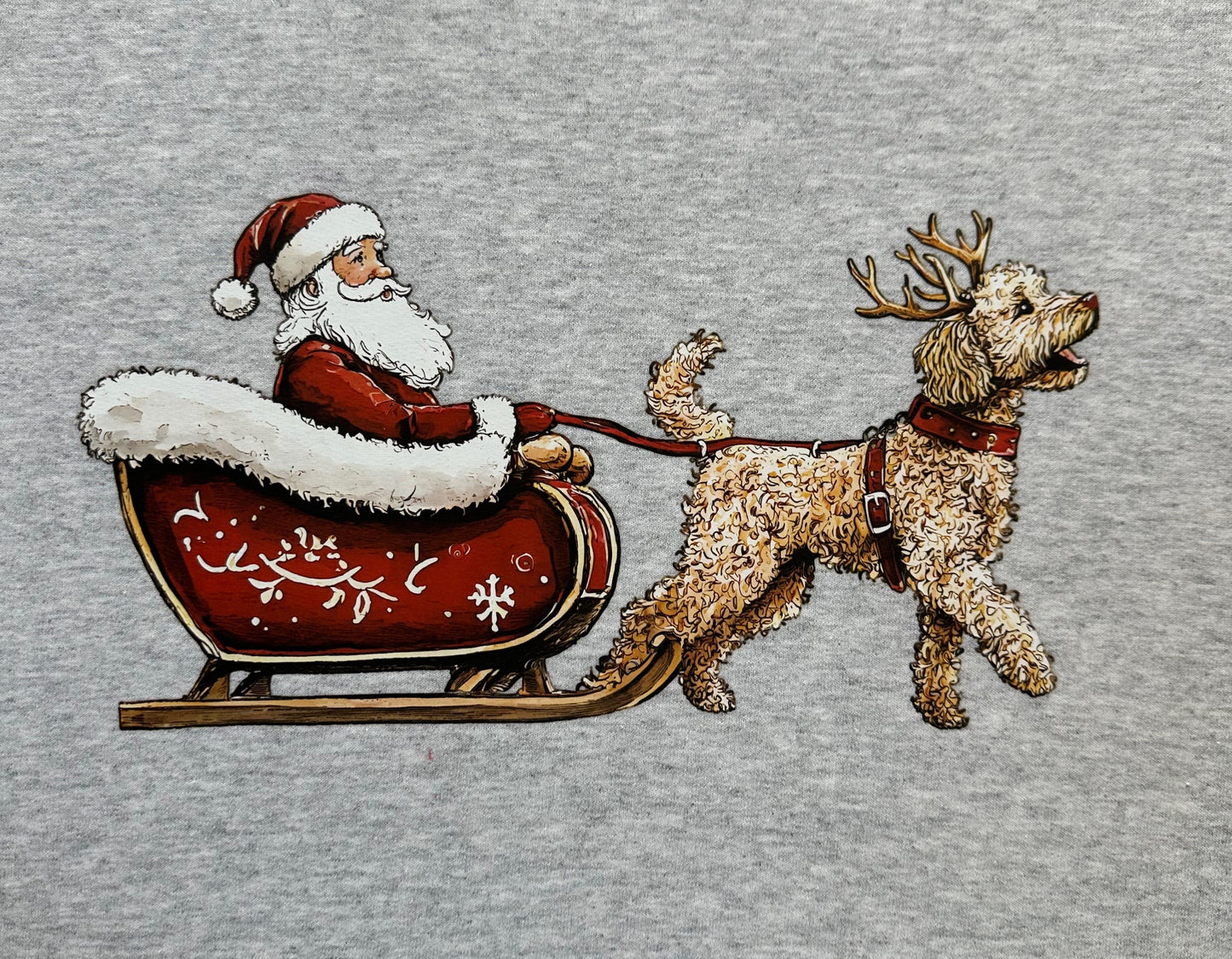 A Doodle Christmas Sweatshirt