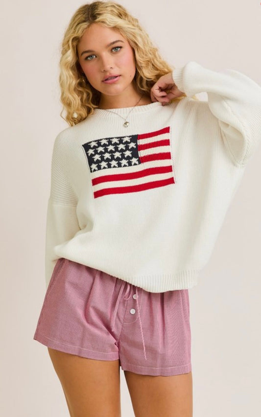 Americana Flag Sweater