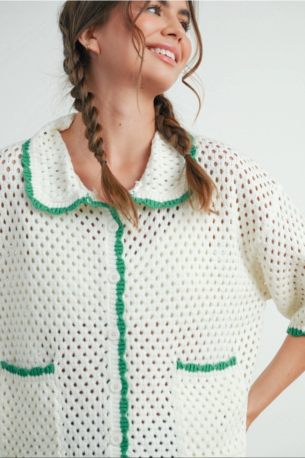 Brooklyn Crochet Sweater