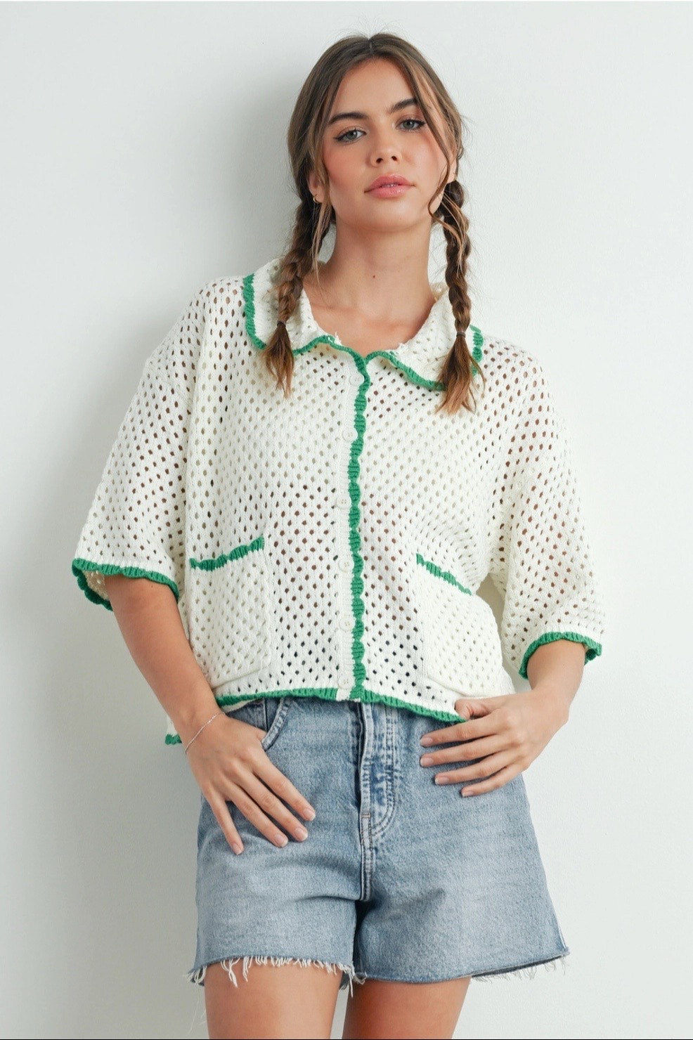 Brooklyn Crochet Sweater