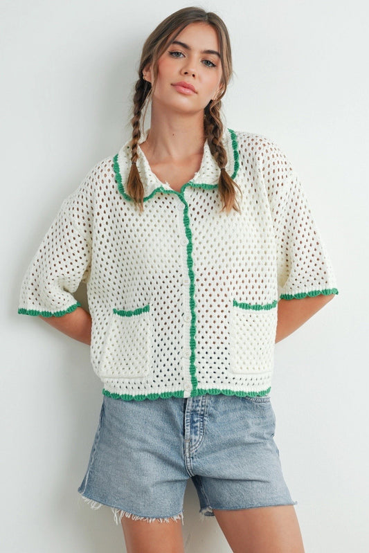 Brooklyn Crochet Sweater