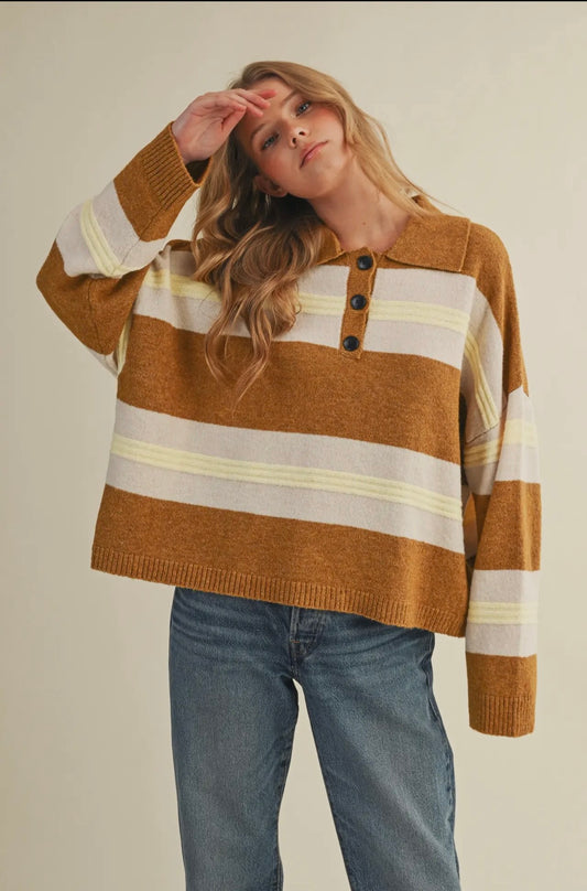 Amber Fields Rugby Sweater
