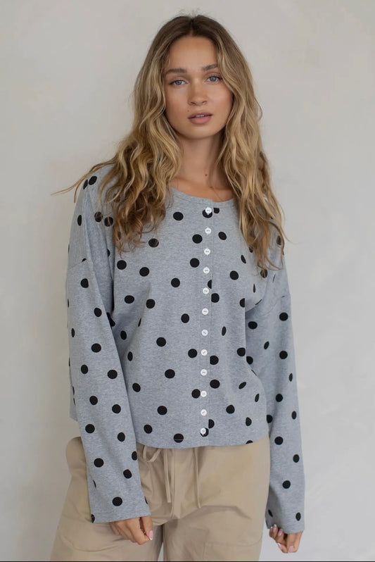 Esme Polka Dot Cardigan