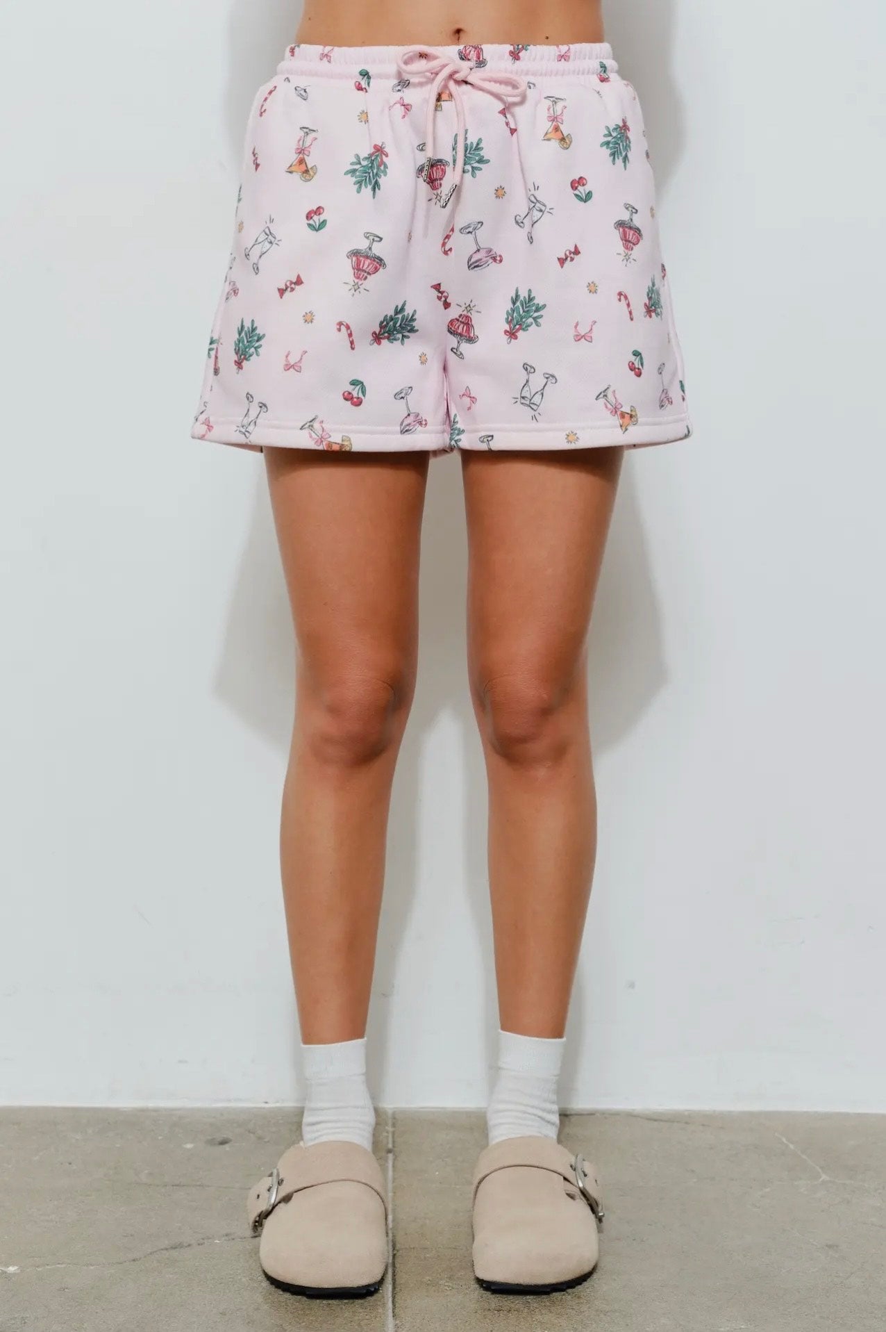 Mistletoe Cheer Sweat Shorts