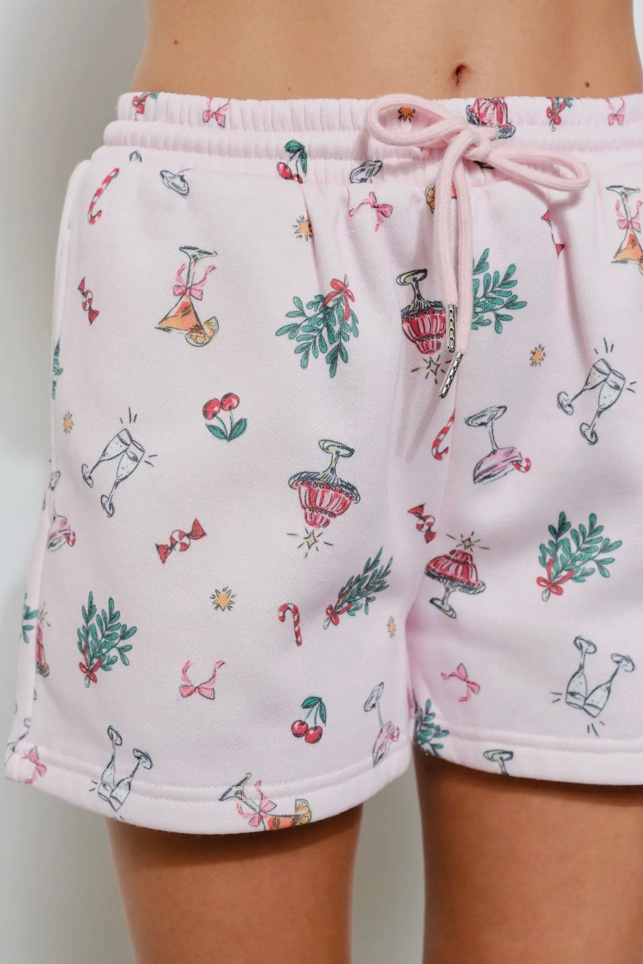 Mistletoe Cheer Sweat Shorts