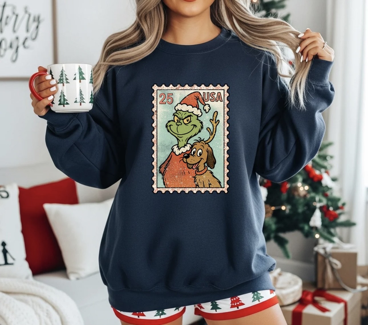 Christmas Stamp Sweatshirt