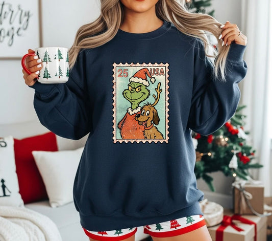 Christmas Stamp Sweatshirt