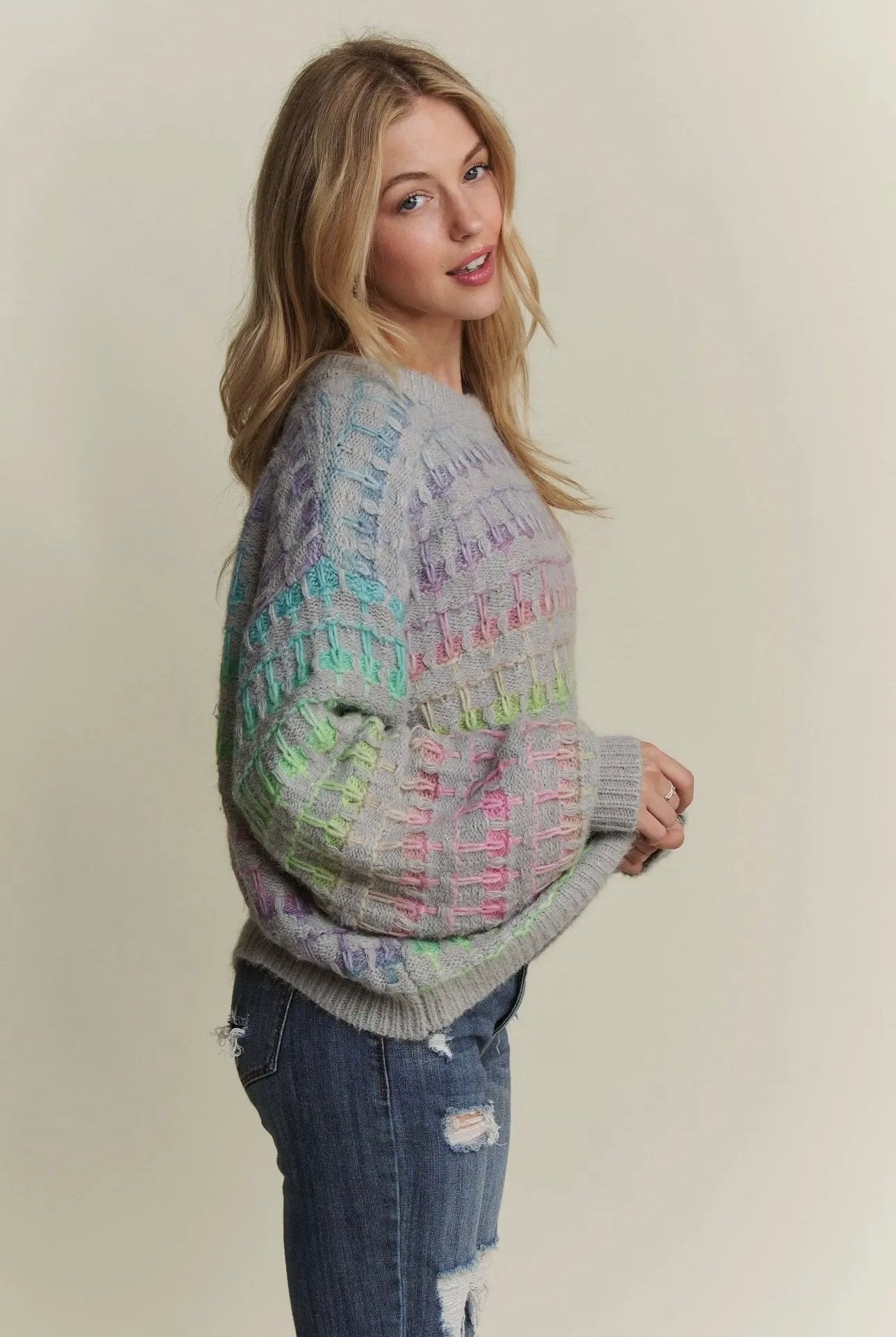 Rainbow Mist Ombre Sweater