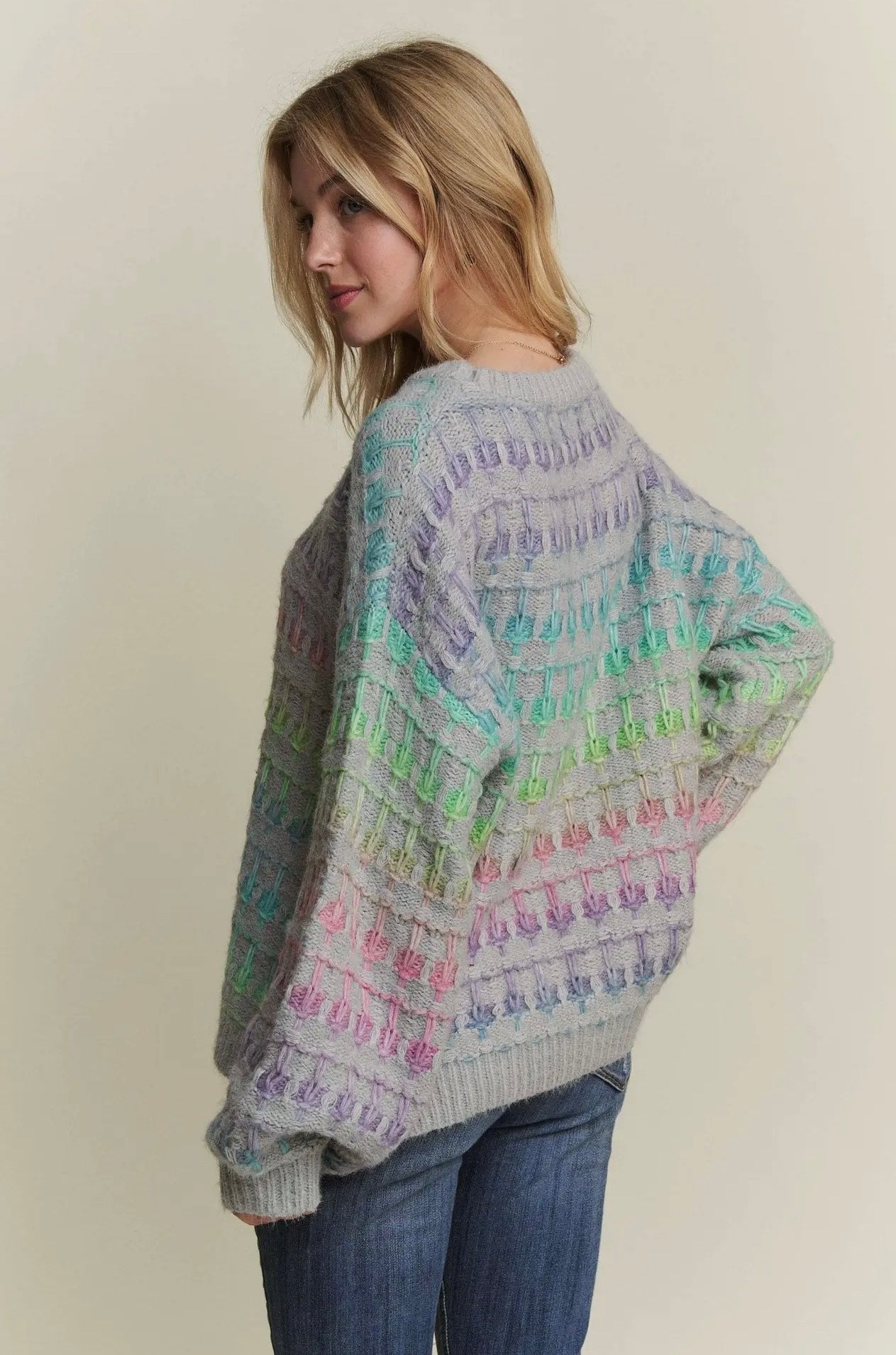 Rainbow Mist Ombre Sweater