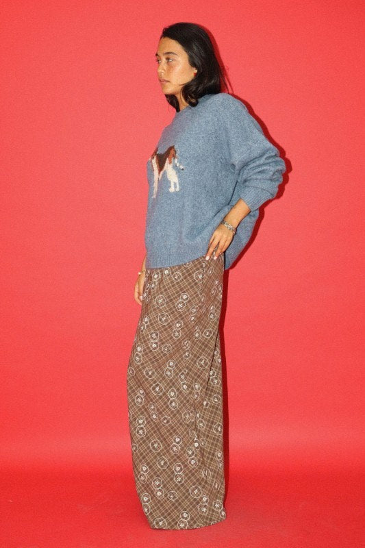 Gus The Hound Dog Crewneck Sweater