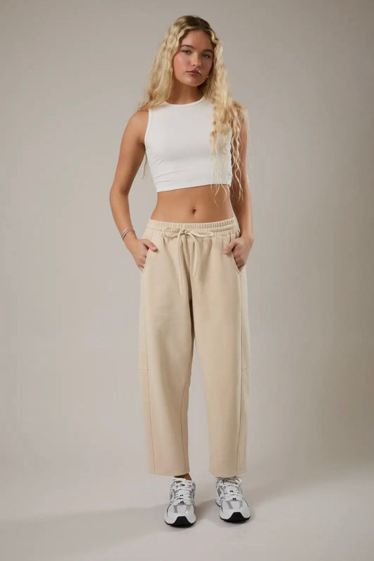 Sandstone Barrel Sweatpant Jogger