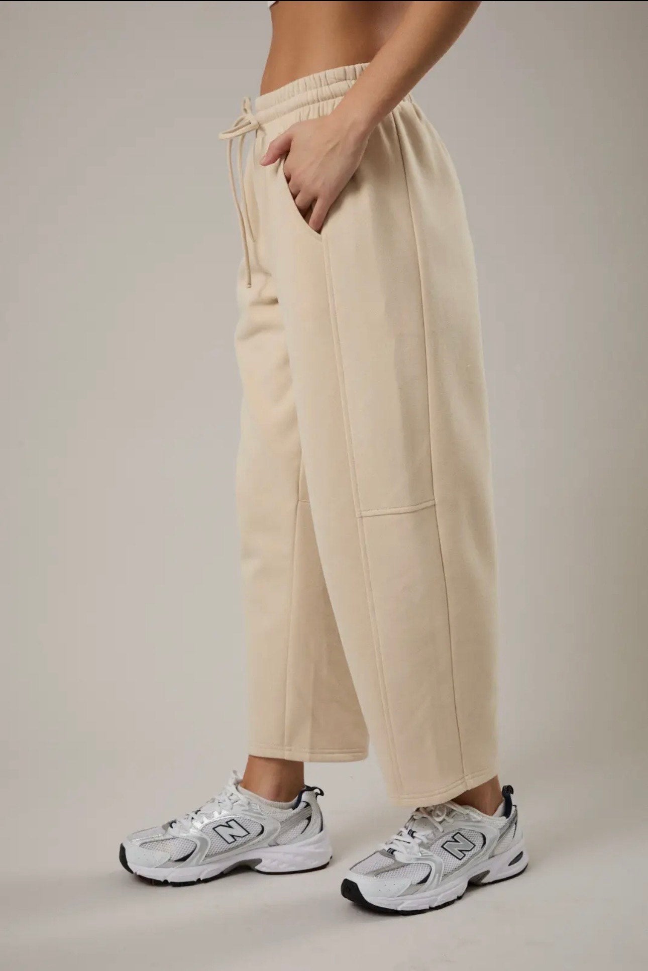 Sandstone Barrel Sweatpant Jogger