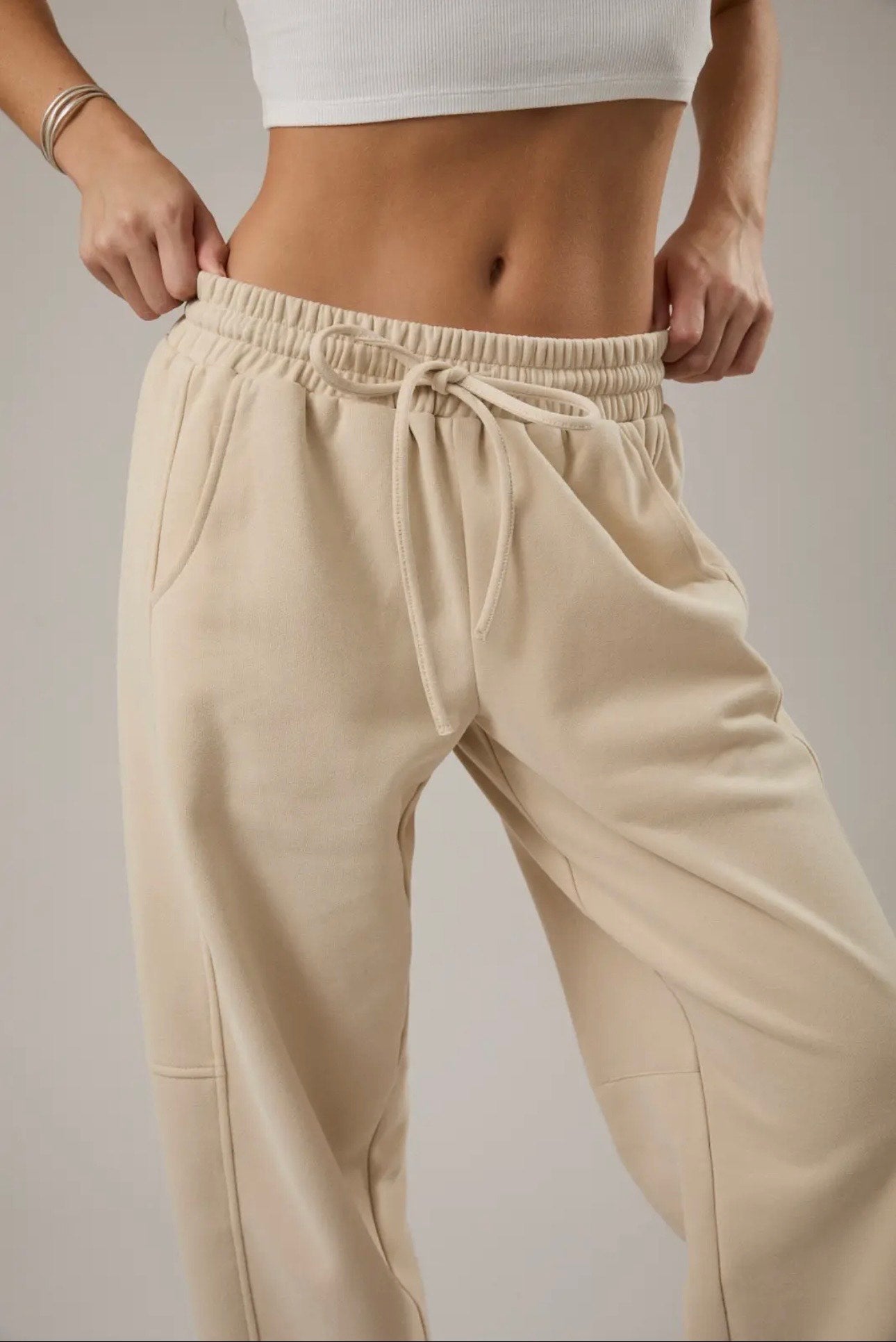 Sandstone Barrel Sweatpant Jogger