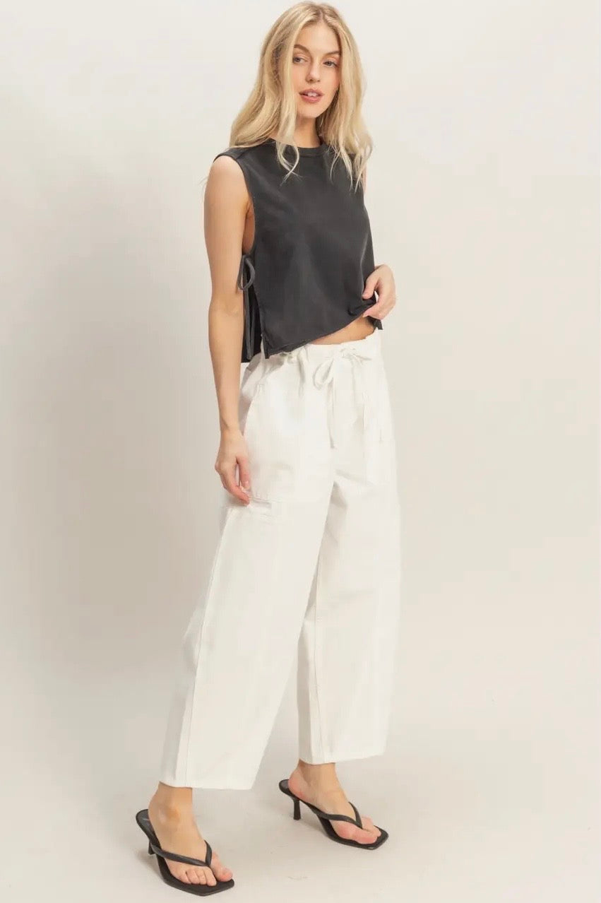 Boardwalk Wide Leg Denim Pants