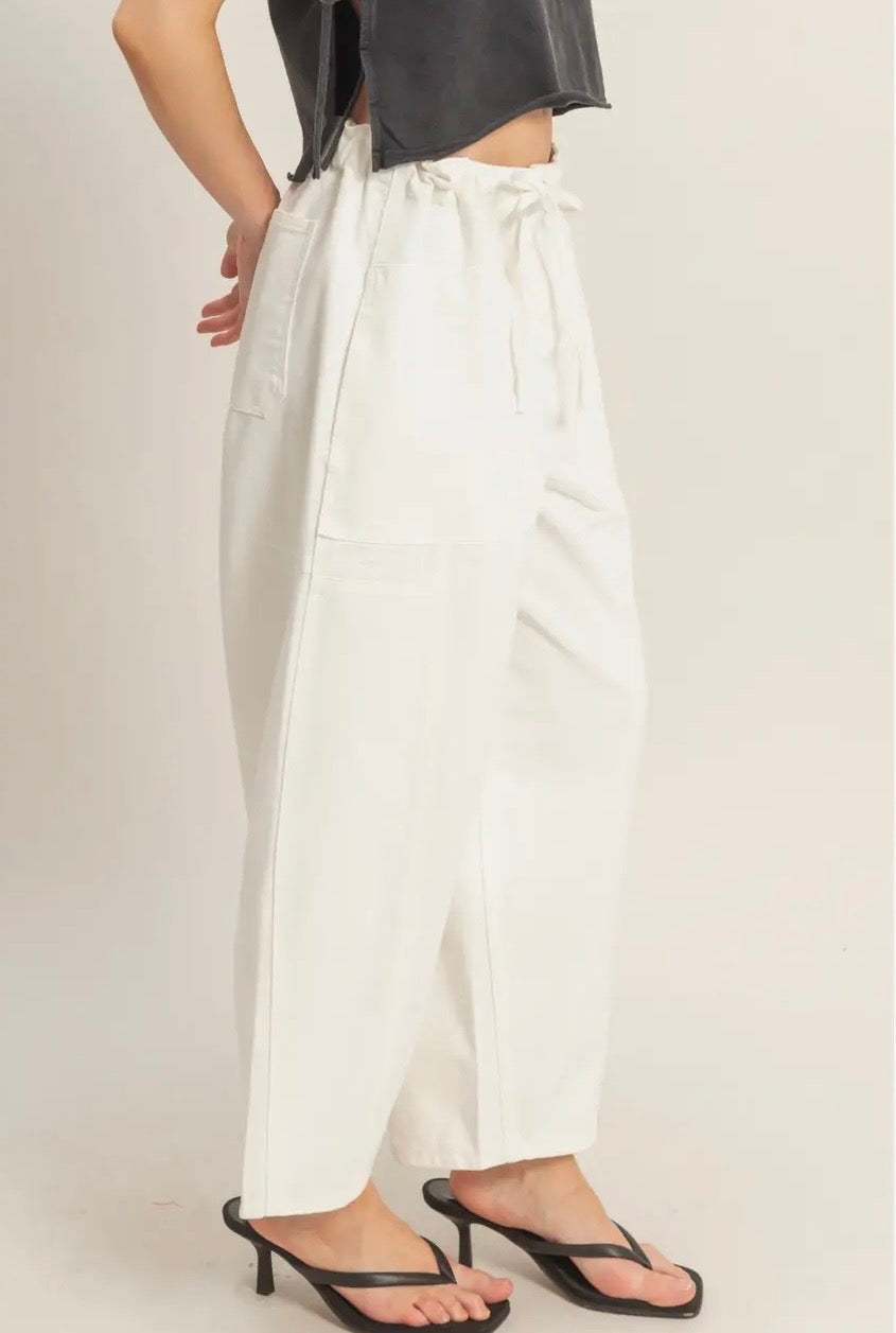 Boardwalk Wide Leg Denim Pants