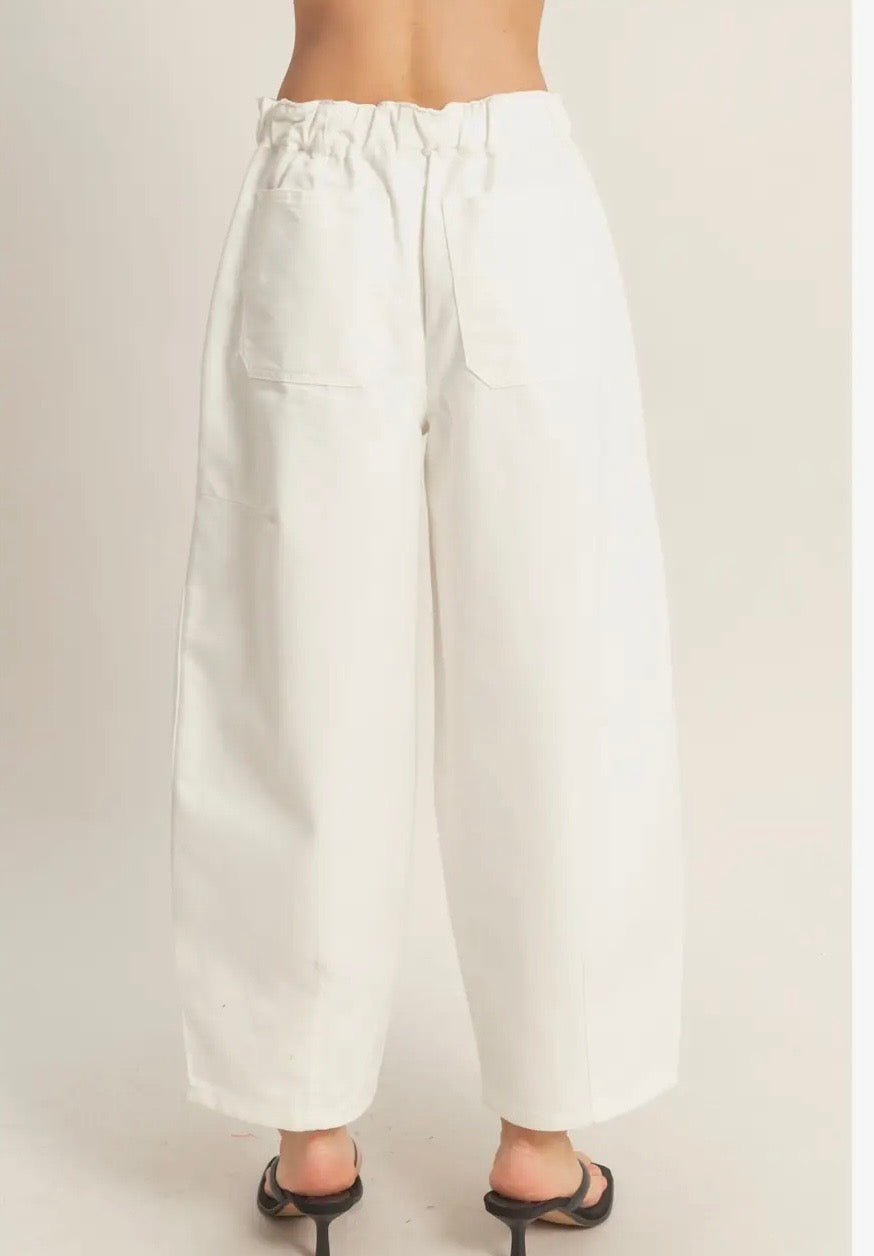 Boardwalk Wide Leg Denim Pants