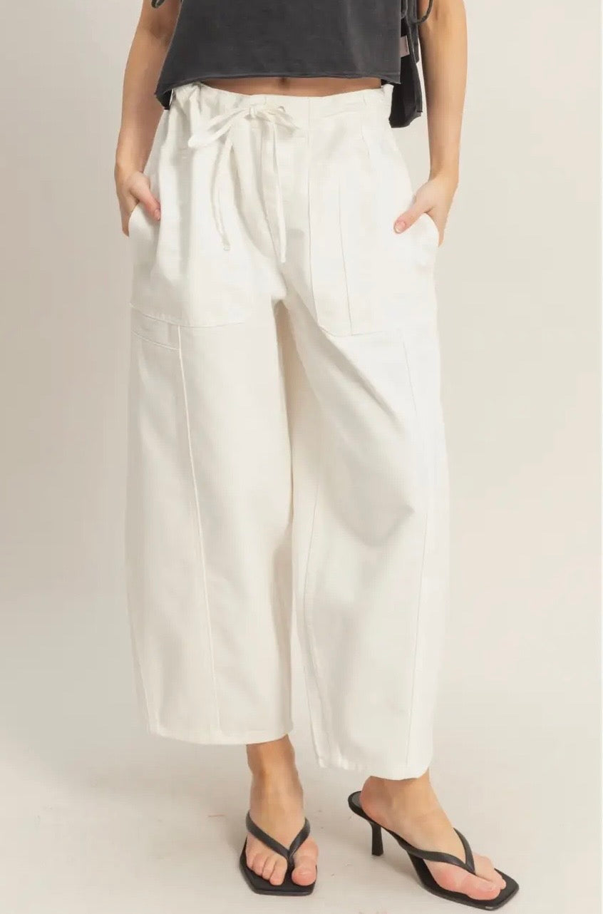 Boardwalk Wide Leg Denim Pants