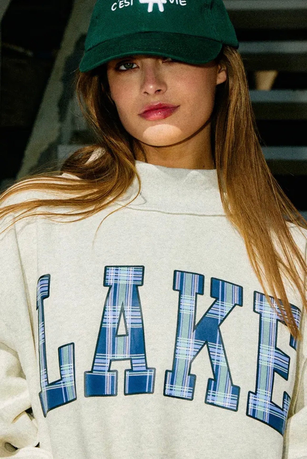 Dual Destination Mockneck Reversible Sweatshirt