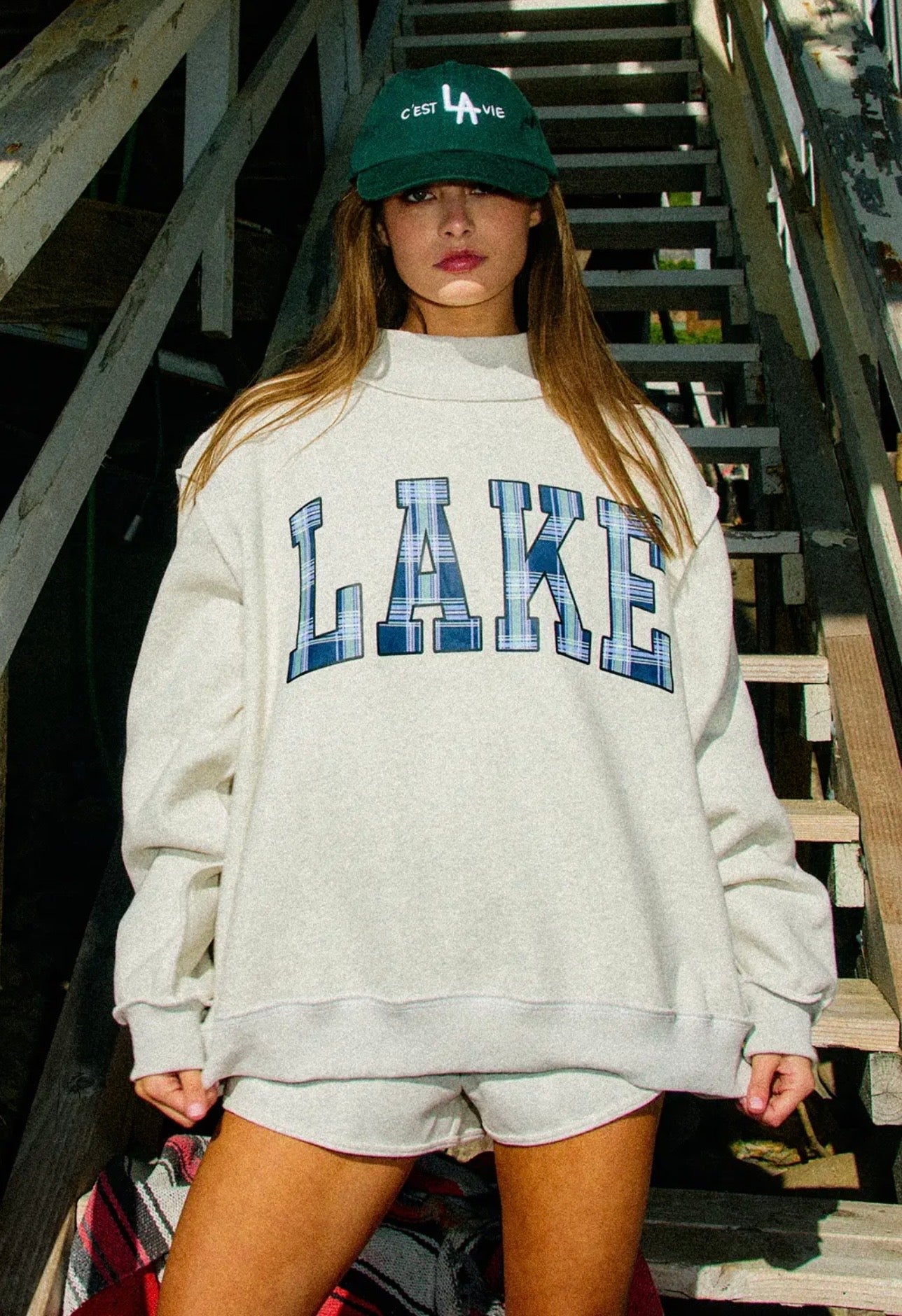 Dual Destination Mockneck Reversible Sweatshirt