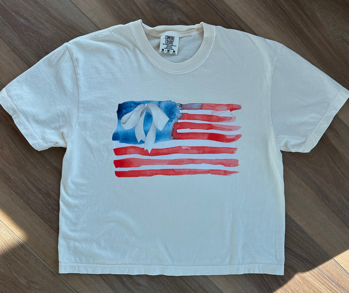 Watercolor Americana Tee