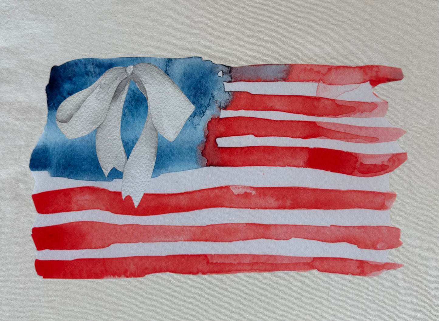 Watercolor Americana Tee
