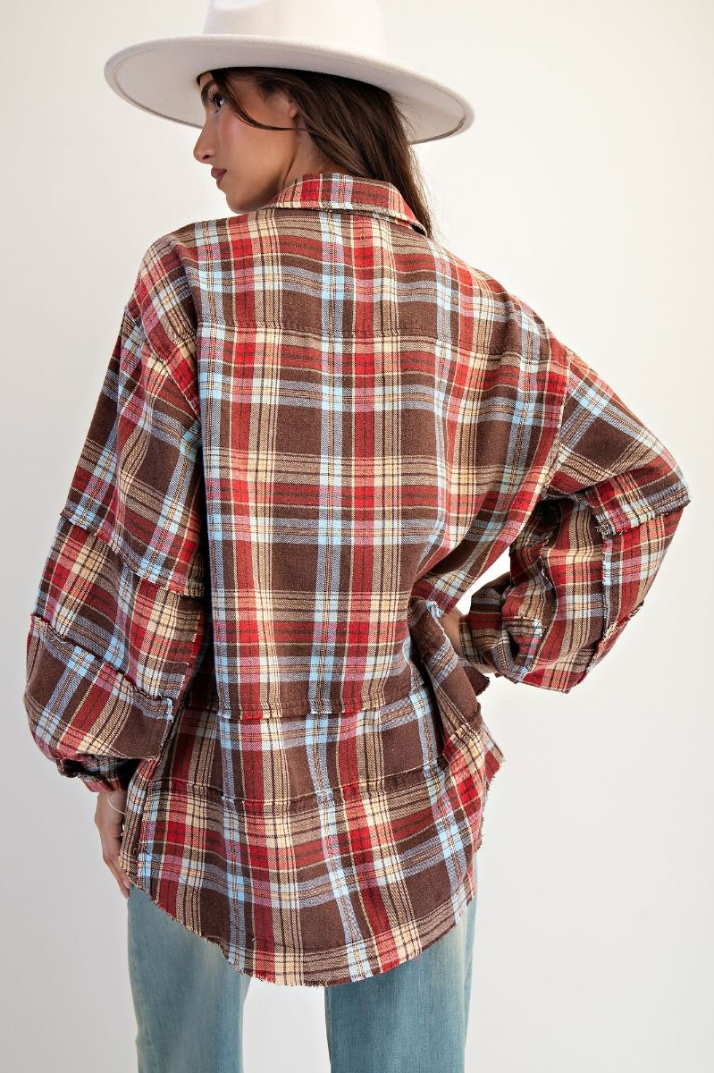 Harvest Trail Oversized Flannel