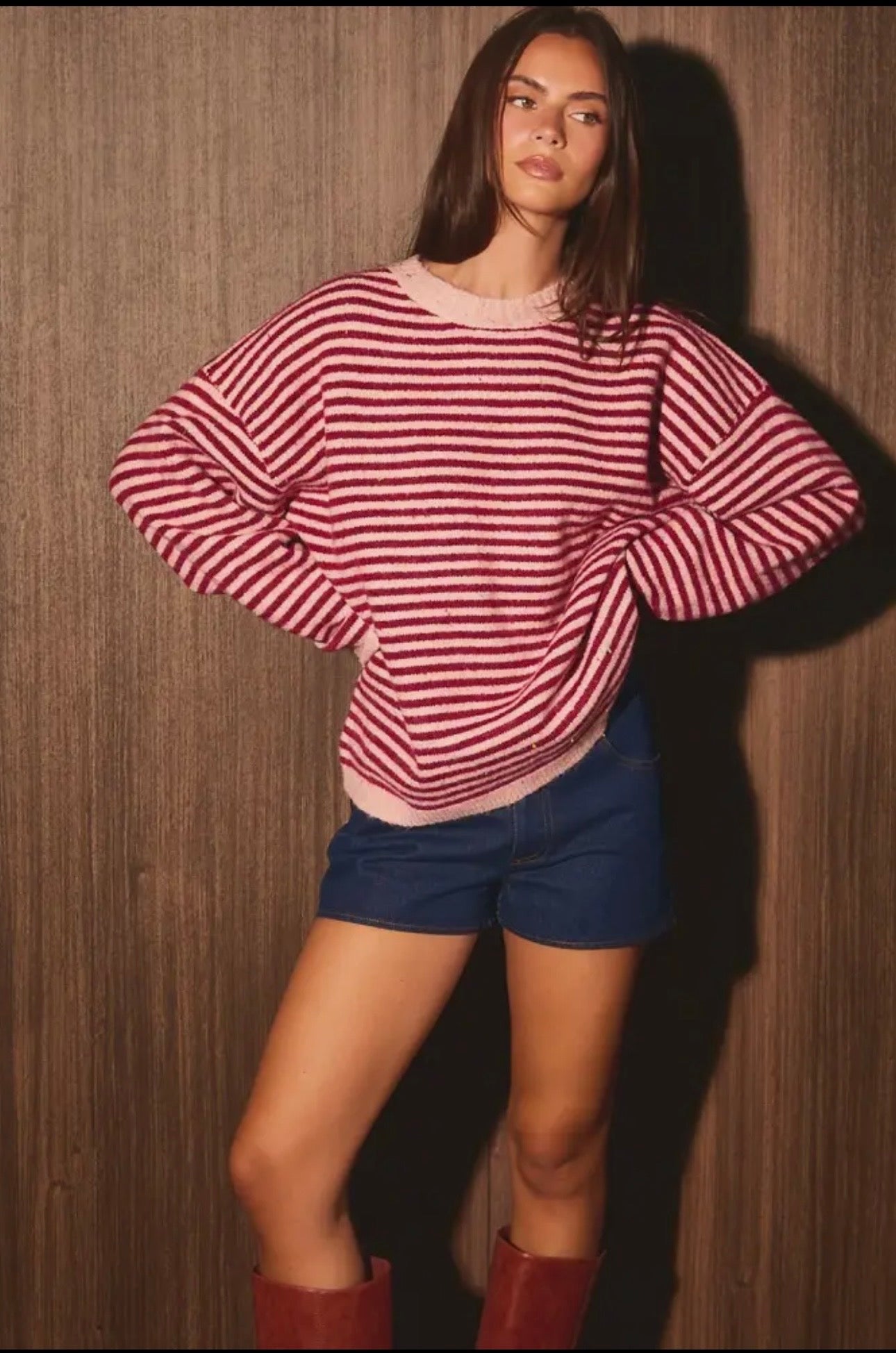 Sugarplum Confetti Stripe Sweater