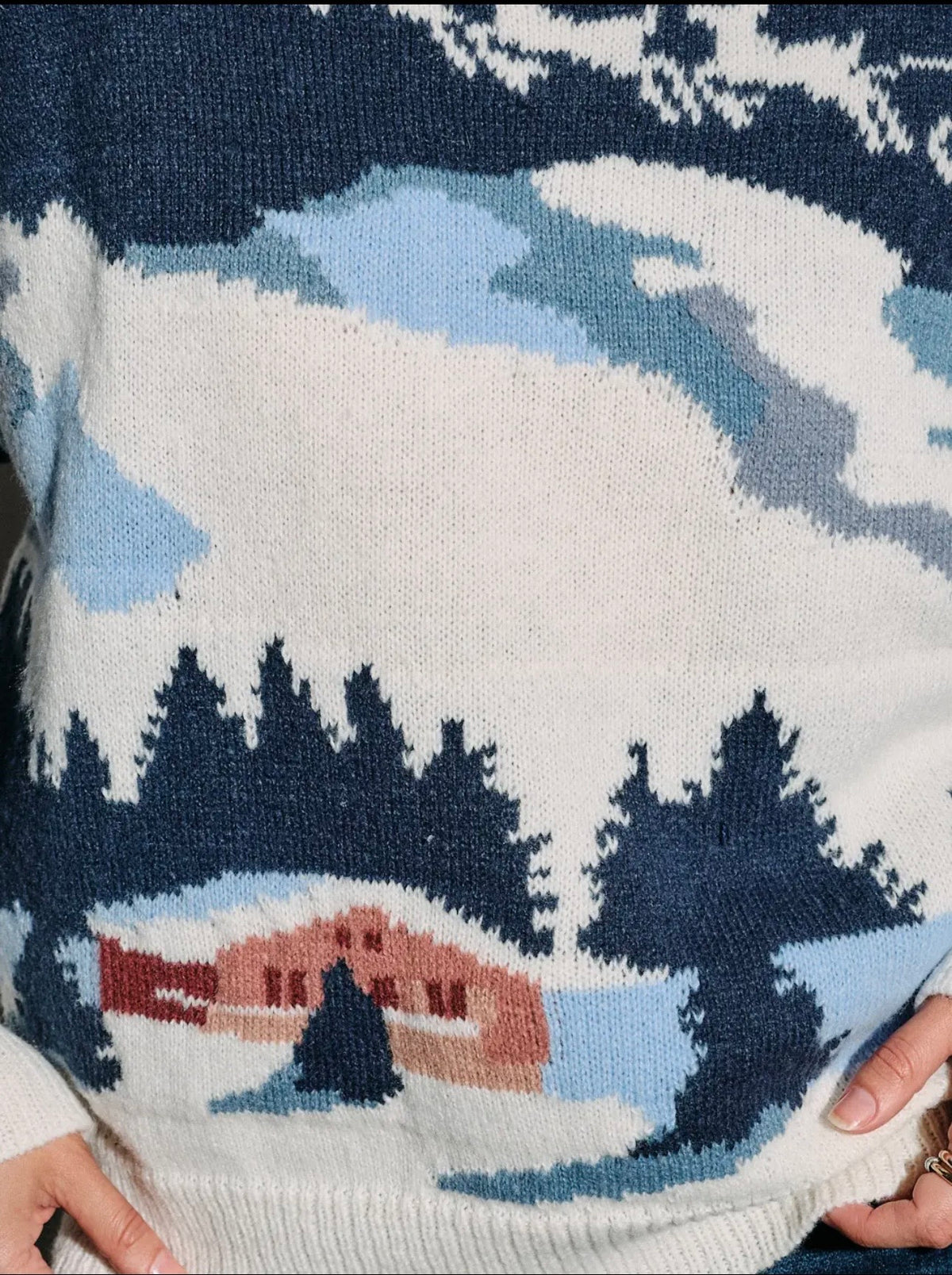 Ski Village Knit Sweater