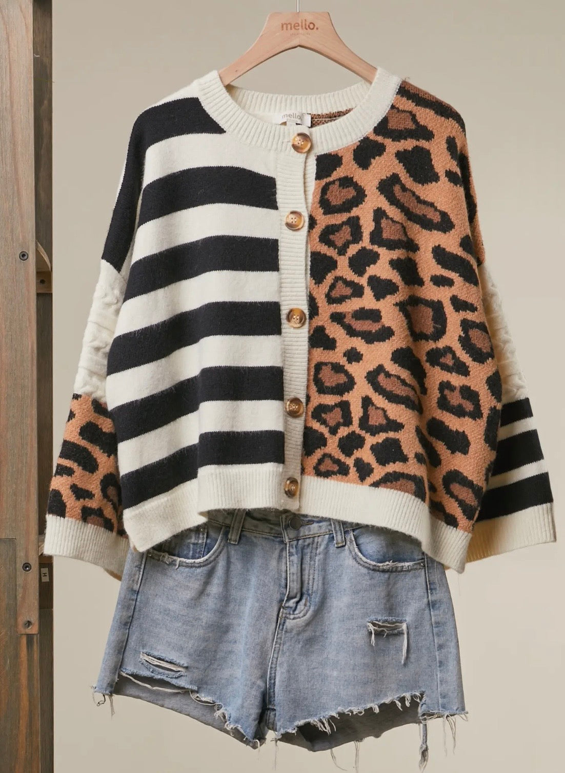 Wild Stripe Cardigan