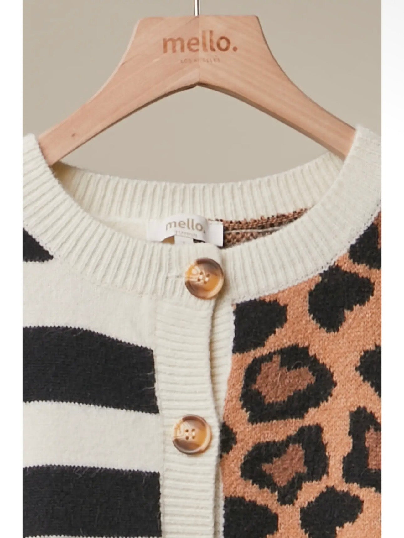 Wild Stripe Cardigan