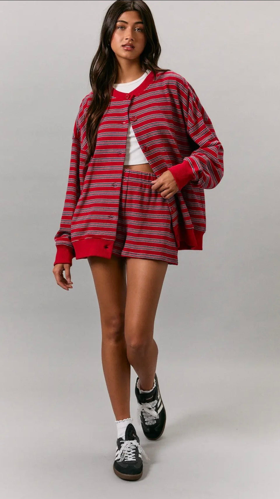 Varsity Stripe Shorts