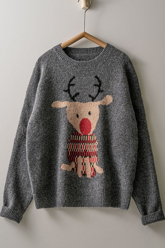 Rudolph Crewneck Sweater