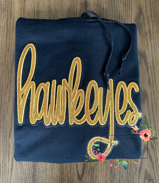 Hawkeye Sequin Patch Sweatshirt