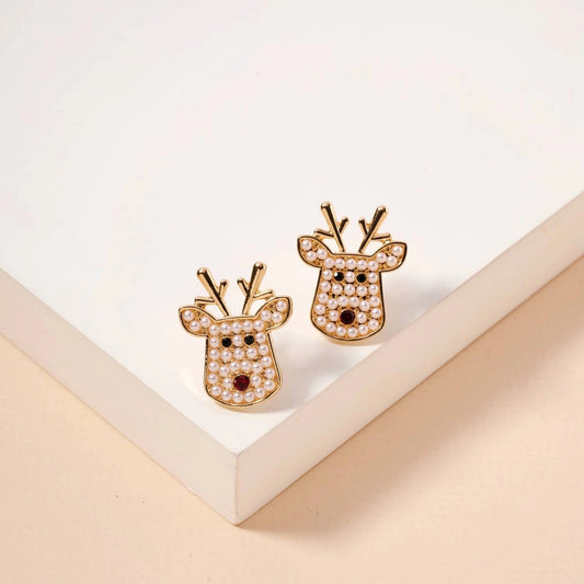 Rudolph Stud Earrings