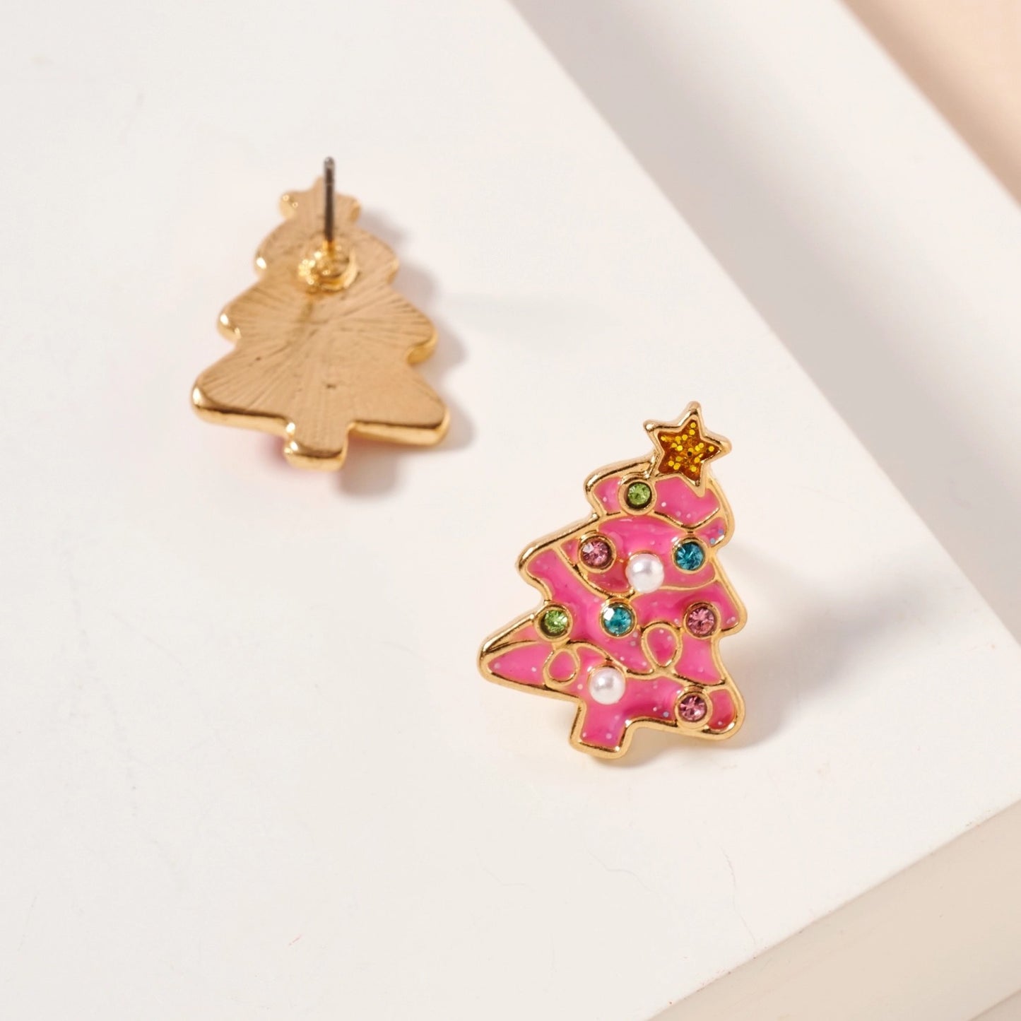 Christmas Tree Stud Earrings