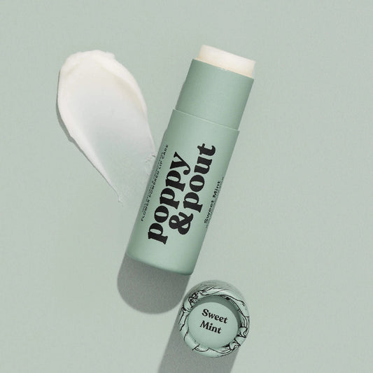 Poppy & Pout Lip Balm - Sweet Mint