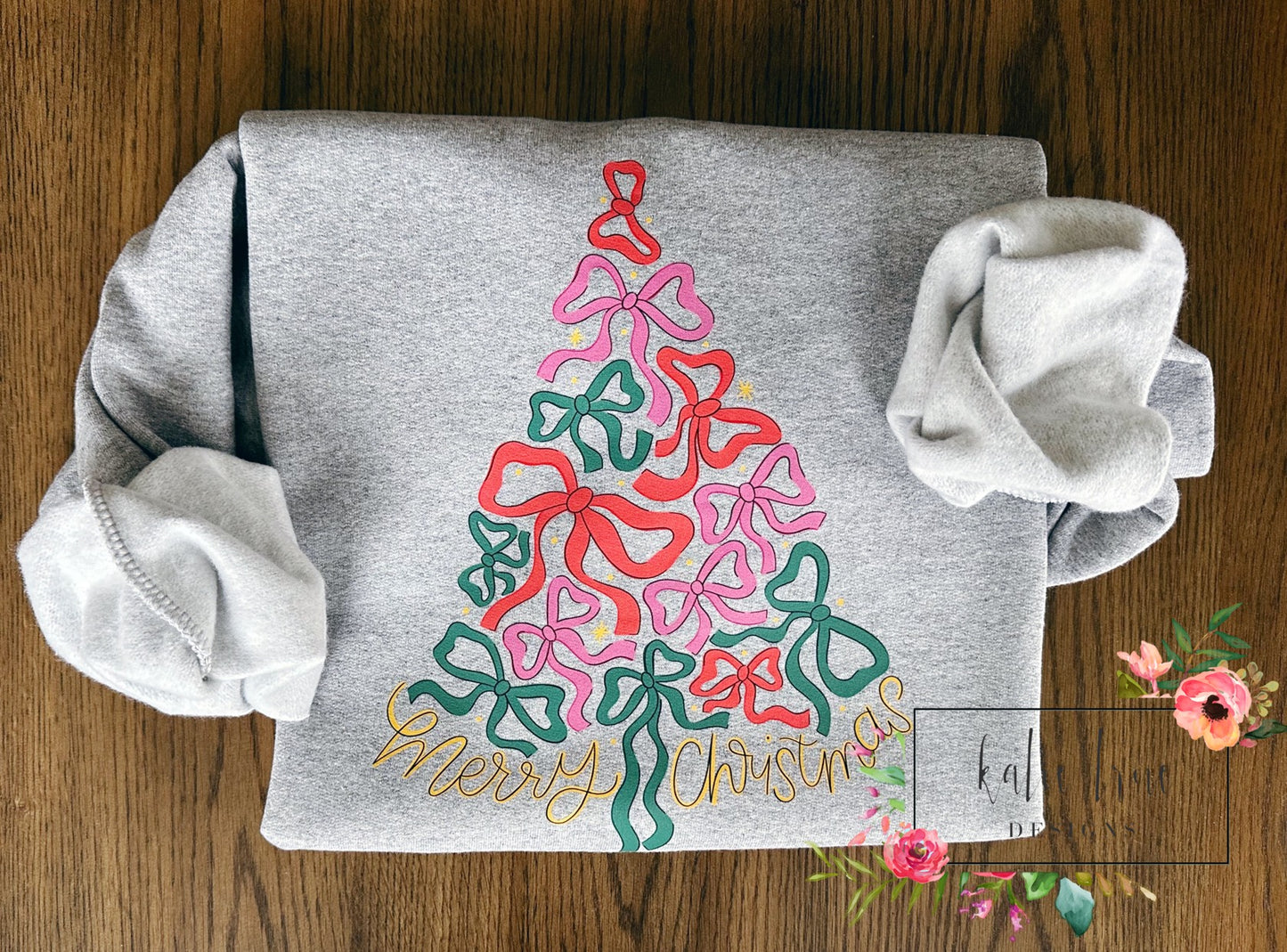 Bow-tiful Tree Christmas Sweatshirt