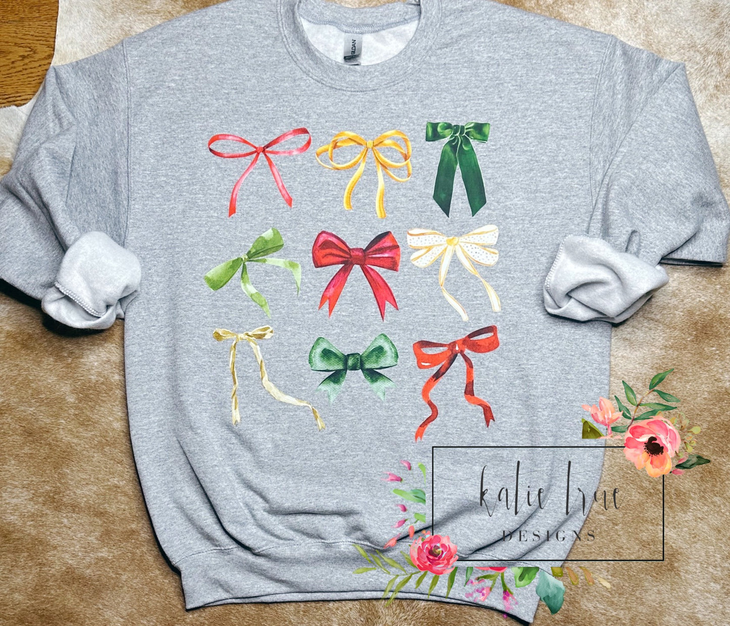 Bow Collage Sweatshirt